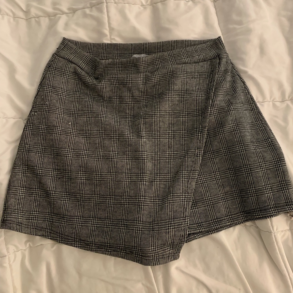 Plaid Skort